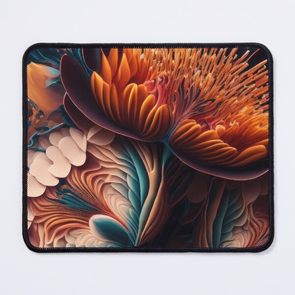 Item preview, Abstract Floral Garden Botanical Print  designed and sold by FloralFancy.