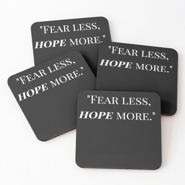 Item preview, Fear less, hope more. designed and sold by texta-designs.