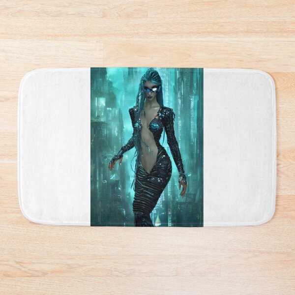 Item preview, Gotic mermaid in the Cyberpunk city designed and sold by Igorlegrand.