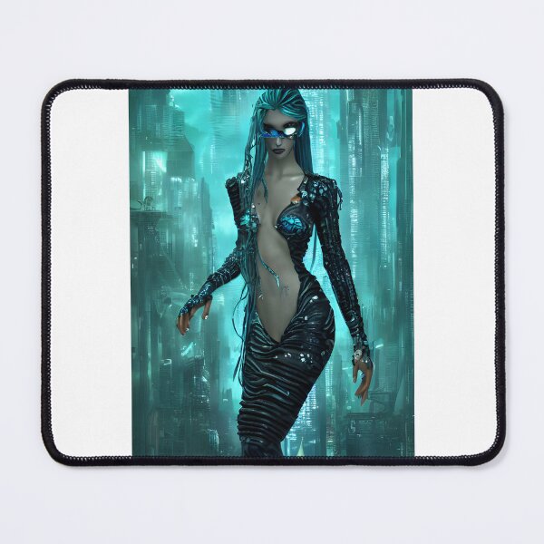Item preview, Gotic mermaid in the Cyberpunk city designed and sold by Igorlegrand.