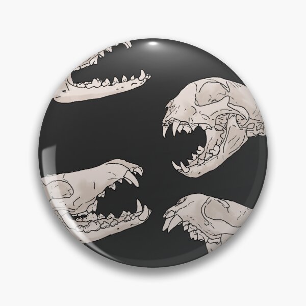 Item preview, North American Predator Skulls Black designed and sold by Ashley Gagnon.