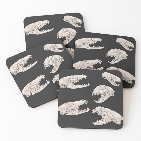Item preview, North American Predator Skulls Black designed and sold by Ashley Gagnon.