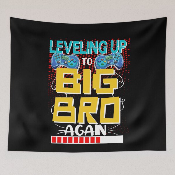 Item preview, Leveling Up to Big Bro Again, Big Brother to Be Again, Gamer Big Brother designed and sold by orangeblue21.