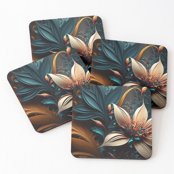 Item preview, Abstract Floral Garden Botanical Print  designed and sold by FloralFancy.