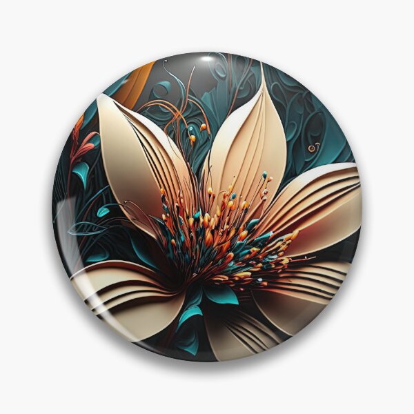 Item preview, Abstract Floral Garden Botanical Print  designed and sold by FloralFancy.