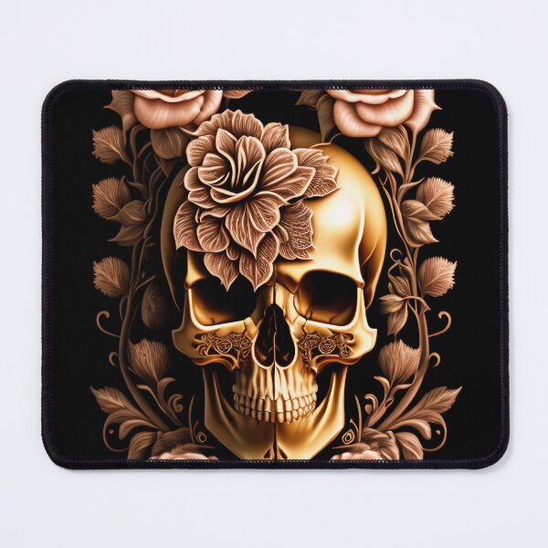 Item preview, Skull and Roses designed and sold by MJBPrimt.