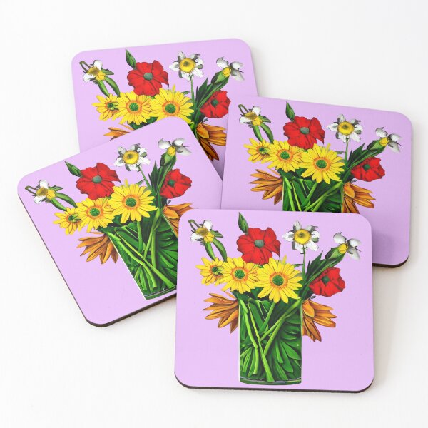 Item preview, Flowers growing from vase designed and sold by gramizzia.