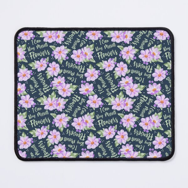 Item preview, I Can Buy Myself Flowers designed and sold by KrisInStitches.