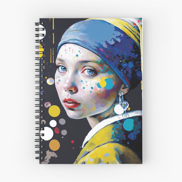 Item preview, Expressive girl with a pearl earring. designed and sold by Left-Hand-Tree.