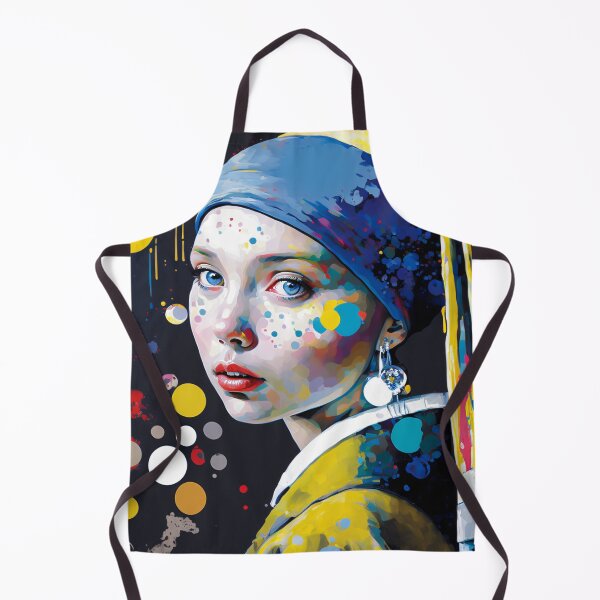 Item preview, Expressive girl with a pearl earring. designed and sold by Left-Hand-Tree.