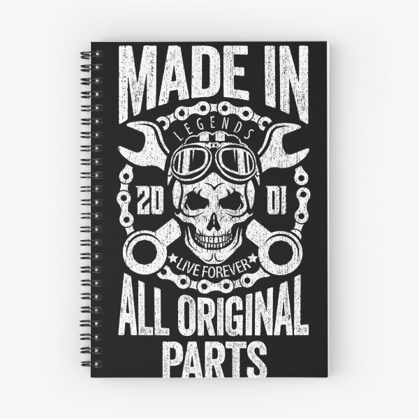 Item preview, Made In 2001 All Original Parts - Birthday Gift designed and sold by AurlexTees.