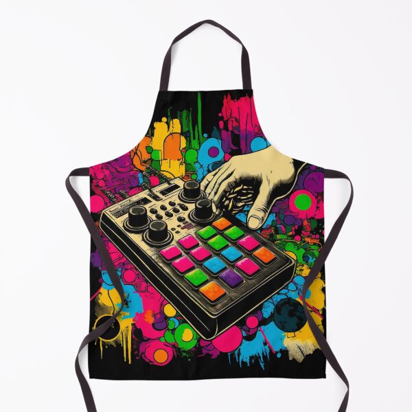 Item preview, Controller midi keyboard beatmaker pop art designed and sold by popurbanart.
