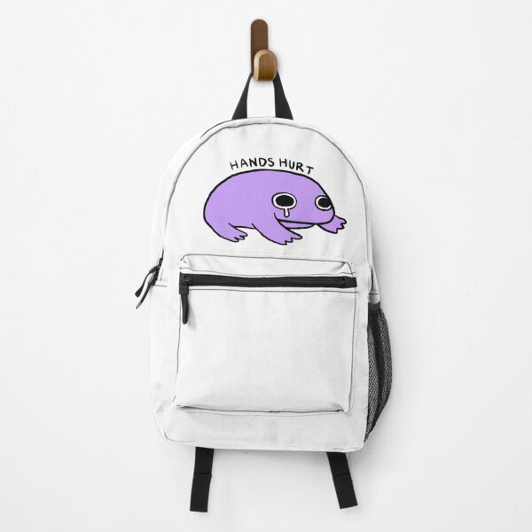 Item preview, Hands Hurt | Bright Purple Crying Frog designed and sold by iristocat.