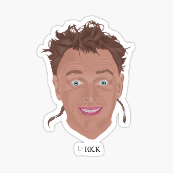 Rik Mayall (Die Jungen) - Porträt Sticker