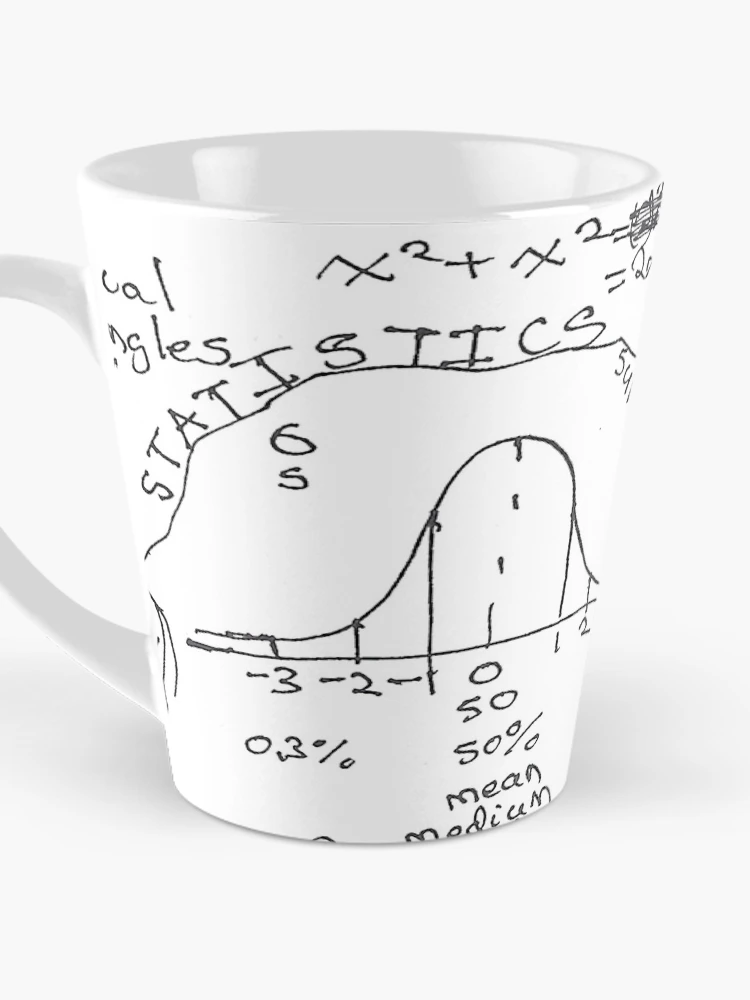 Thumbnail 3 of 4, Coffee Mug, Everywhere Math Notes,The MathMatrix January 2023 designed and sold by Mark Stansberry.