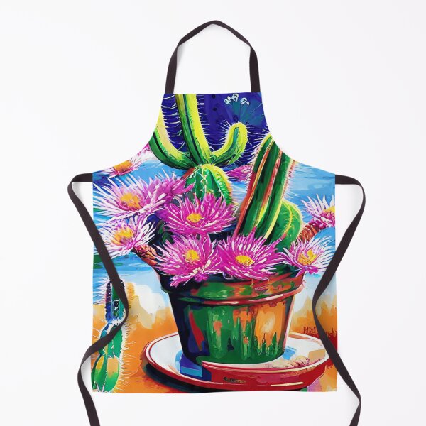 Item preview, Beautiful Cactus and Flowers Unique painting Wall Art Prints designed and sold by Thewallart.