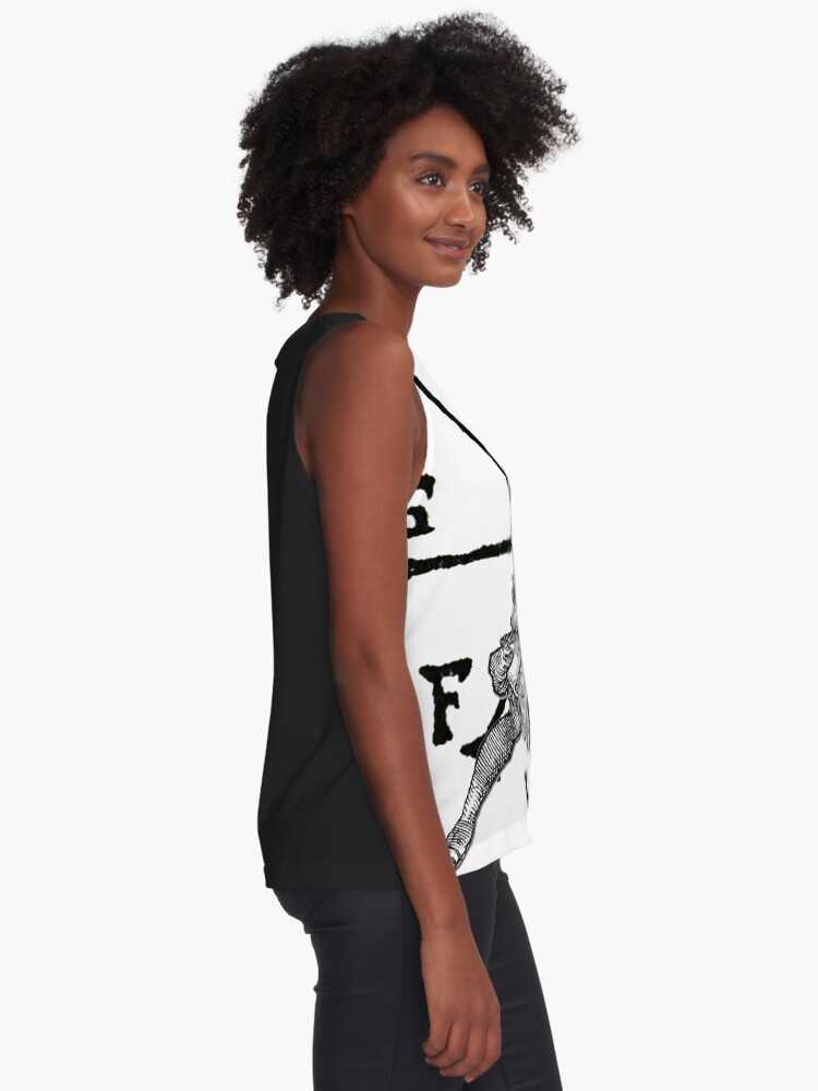 Vomtag Medieval Renaissance Swordsman Sleeveless Top By