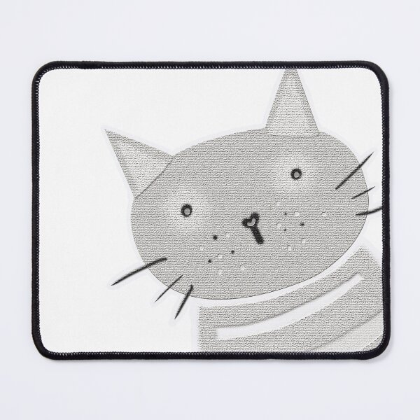 Item preview, gray cat designed and sold by LaGabyGaArts.