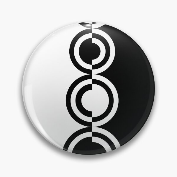 Item preview, retro sixties mod contrast circles 60s design designed and sold by kenji kawai.