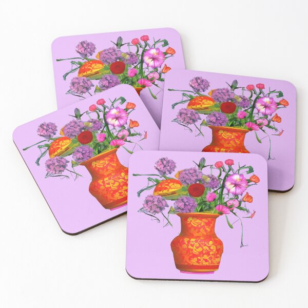 Item preview, Flowers growing from vase designed and sold by gramizzia.