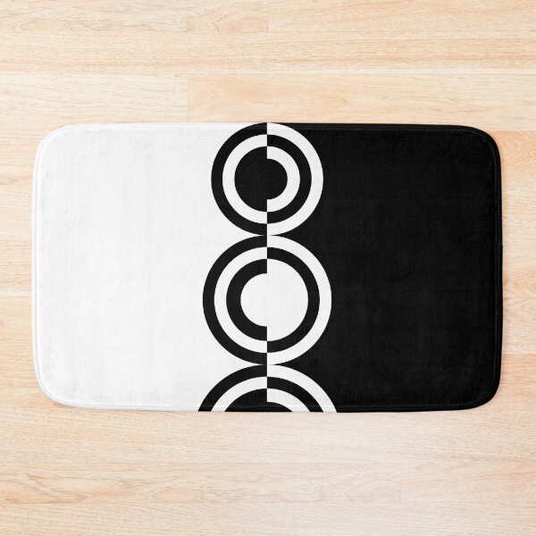 Item preview, retro sixties mod contrast circles 60s design designed and sold by kenji kawai.