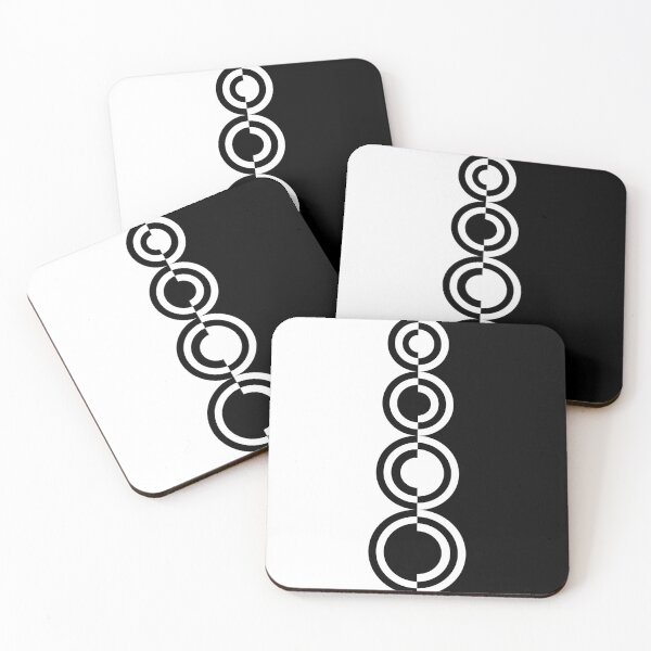 Item preview, retro sixties mod contrast circles 60s design designed and sold by kenji kawai.