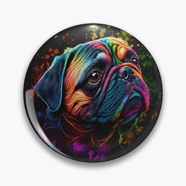 Item preview, Mops designed and sold by SerhiiArt.
