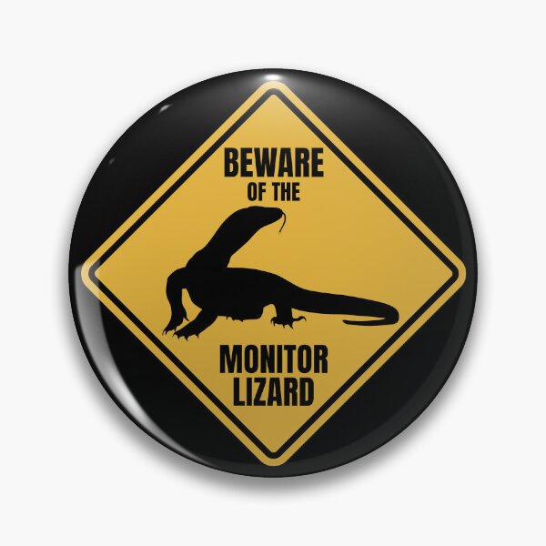 Artikelvorschau, Waran Goanna Straßenschild entworfen und verkauft von GEEK-FACTORY-EU.