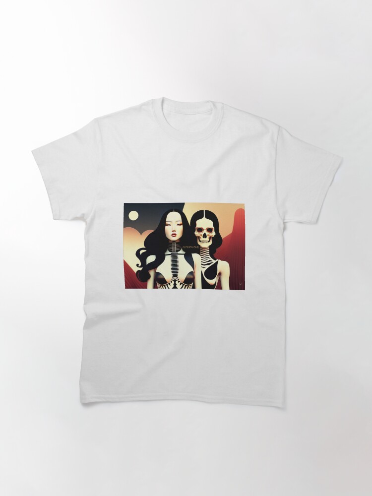 Thumbnail 3 von 7, Classic T-Shirt, Memento Mori by Night designt und verkauft von leviatansworks.