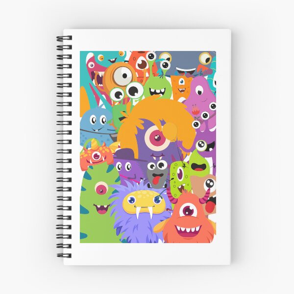 Item preview, Colourful Happy Family of Monsters designed and sold by Falkistent.