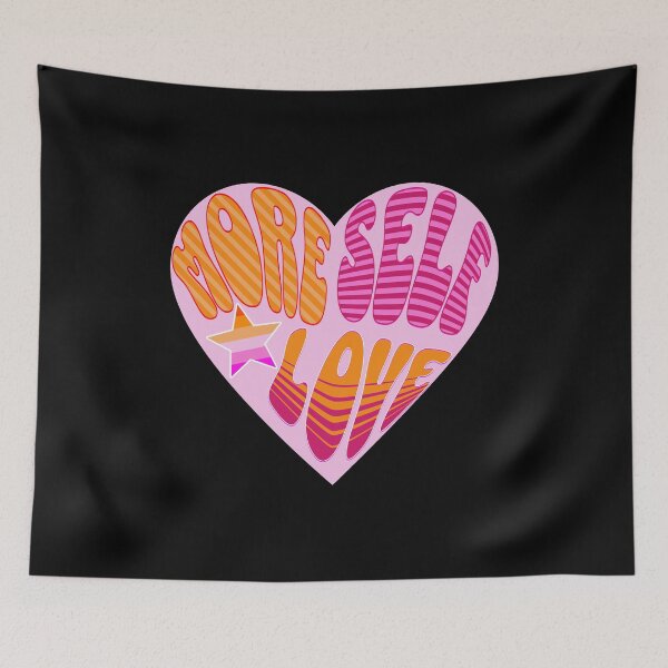 Item preview, More self love, lesbian pride flag colours,gay pride, lgbtq, pride march, pride party, pride month designed and sold by allycat57.