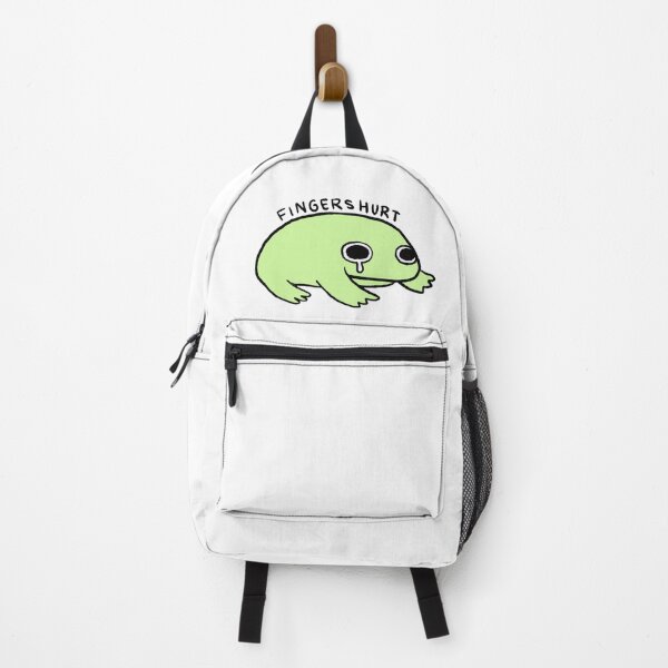 Item preview, Fingers Hurt | Light Green Crying Frog designed and sold by iristocat.