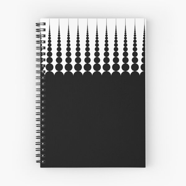 Item preview, black and white retro circles pattern design designed and sold by kenji kawai.