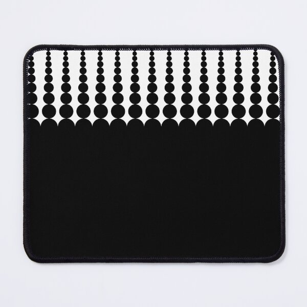 Item preview, black and white retro circles pattern design designed and sold by kenji kawai.