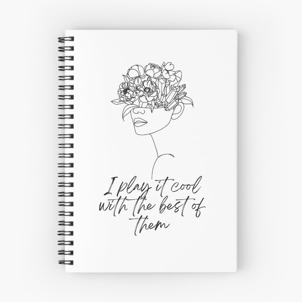 Item preview, Women Flowers I Play it Cool Lyrics designed and sold by Pocketsodders.