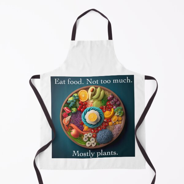 Item preview, Eat food. Not too much. Mostly Plants. designed and sold by MichellesMedArt.