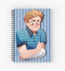 Nervious Evan Spiral Notebook