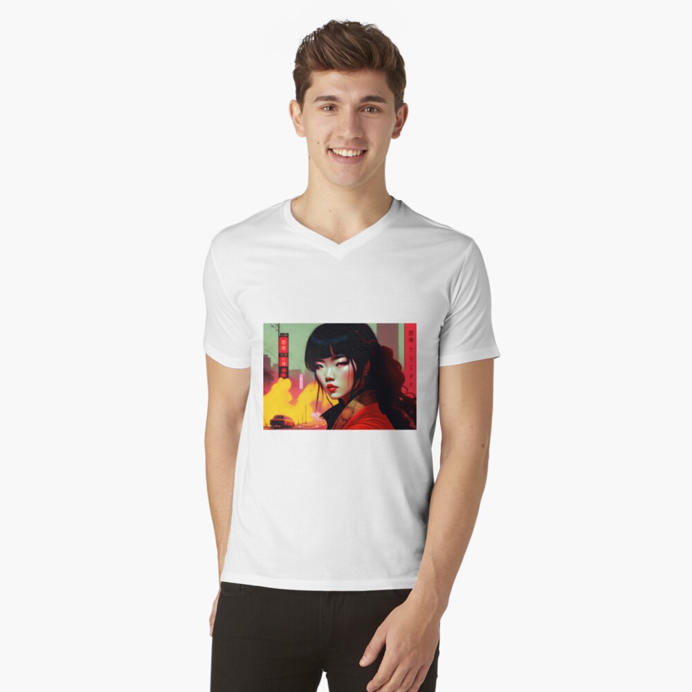Artikel-Vorschau von T-Shirt mit V-Ausschnitt, designt und verkauft von leviatansworks.