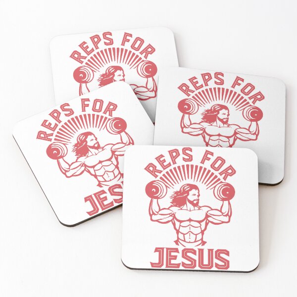Item preview, Reps for Jesus: Motivational Christian Art. Coral Pink designed and sold by Findyourmerch.