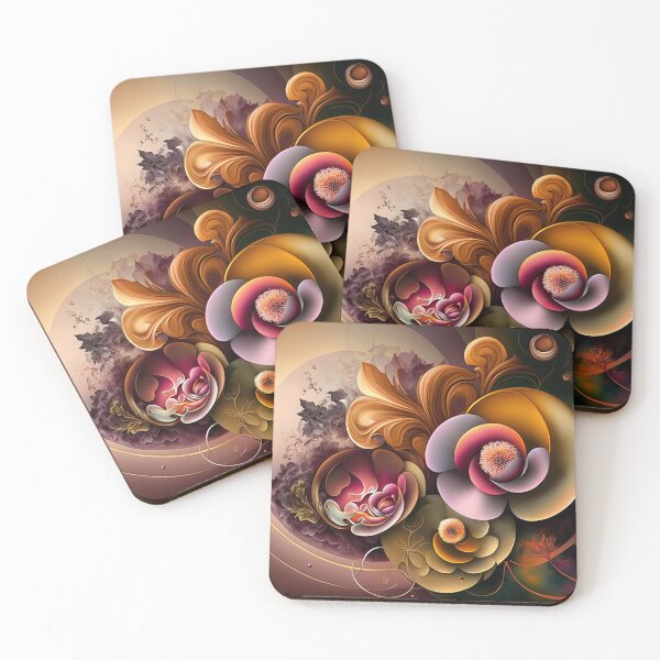 Item preview, Abstract Floral Garden Botanical Print  designed and sold by FloralFancy.