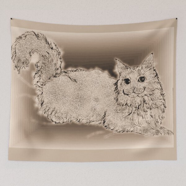 Item preview, Vintage Cat designed and sold by Margaret Stevens.
