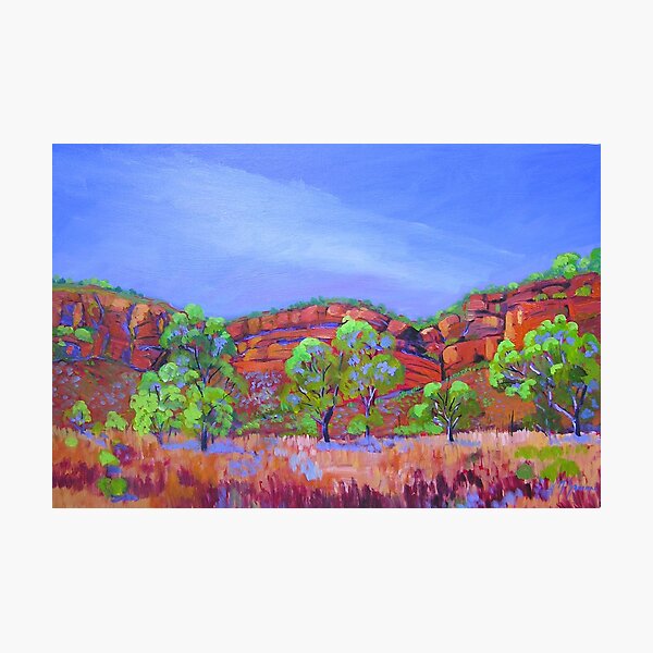 Item preview, Kununarra Escarpment Northern Territory designed and sold by ginnymac.