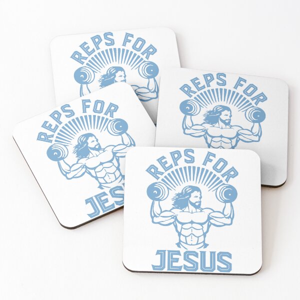 Item preview, Reps for Jesus: Motivational Christian Art. Sky Blue designed and sold by Findyourmerch.