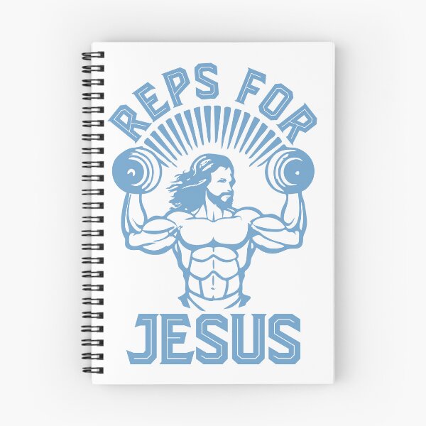 Item preview, Reps for Jesus: Motivational Christian Art. Sky Blue designed and sold by Findyourmerch.