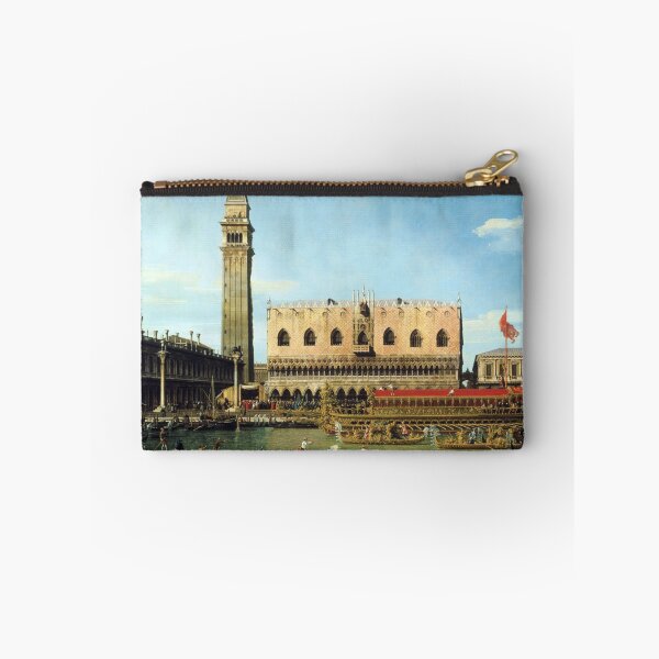 Item preview, The Bucintoro at the Molo on Ascension Day - Canaletto (1745) designed and sold by GLZAS88.