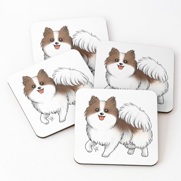 Item preview, Dog - Pomeranian - White and Brown designed and sold by Jennifer Stolzer.