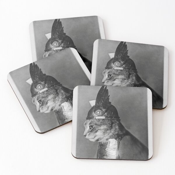 Item preview, Vintage Valkyrie Cat "Brünnhilde" designed and sold by Monster's Den.