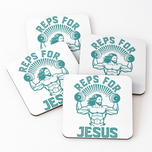 Item preview, Reps for Jesus: Motivational Christian Art. Teal designed and sold by Findyourmerch.