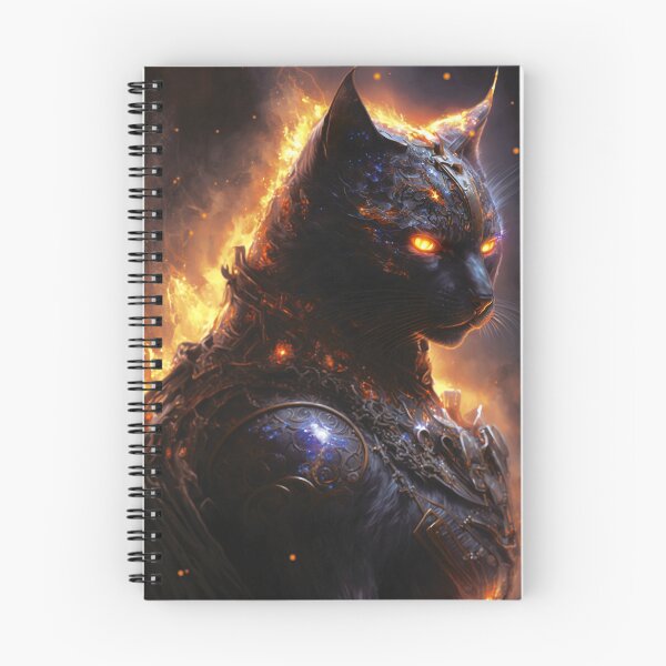 Item preview, Epic Cat Dark Fantasy Knight designed and sold by Lyubas.