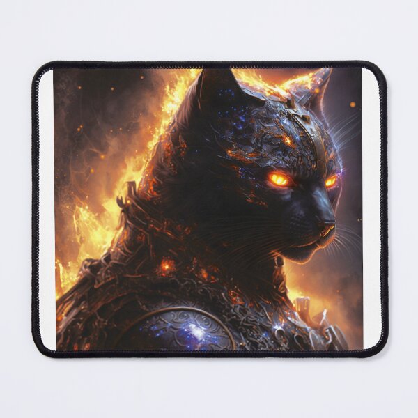 Item preview, Epic Cat Dark Fantasy Knight designed and sold by Lyubas.